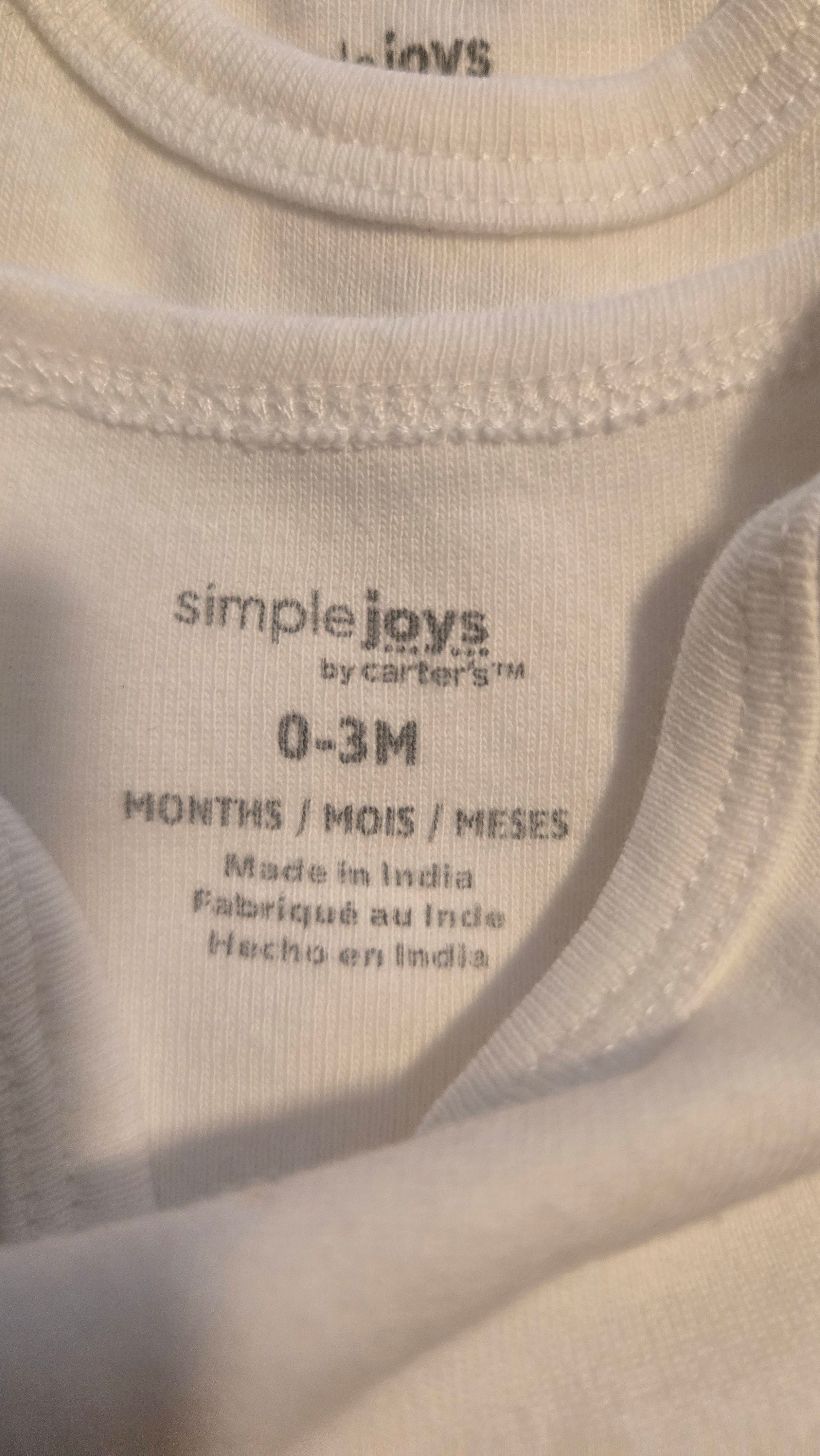 Short sleeves onesie (6 pieces)